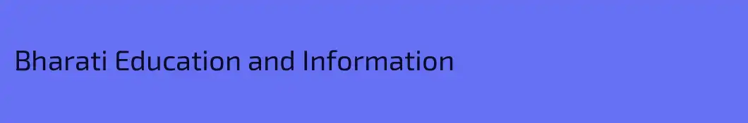 Bharati Education and Information
